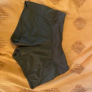 Lululemon Green Running Shorts